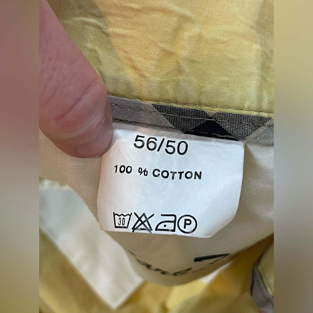 Barbour Men’s Light Yellow Chino Pants - Picture 7 of 11